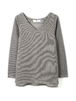 チュニックニットソー/ベージュ(040)