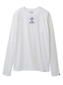 MESSAGE L/S TEE/アッシュ
