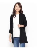 サカリバフードカーディガン/ダークグレー(013)