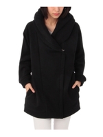 裏毛フリースジップコート/チャコールグレー(014)