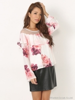 Nobleflowerシアーショルダートップス/NVY