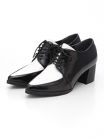 チャンキーヒールローファー/ブラウン