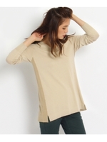 レーヨン混ハイゲージニット/ベージュ(552)