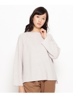 FILIVIVI ボートネックニットプルオーバー/ベビーピンク(071)