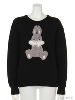 TINY BUNNY KNIT/BLACK