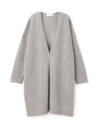 ＡＱＵＡラメロングカーディガン/グレー(020)