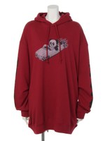 YOUTH CANDY SWEAT PARKA/RED