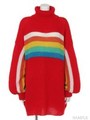 RAINBOW KNIT/RED