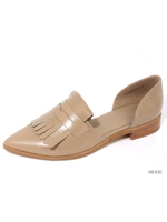 【CAMILLE BIS RANDA】フリンジセパレートシューズ/WHITE