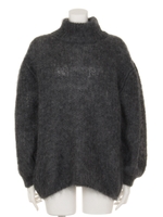 [GREED]AIRY MOHAIR High Neck/WHITE