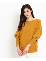 ドルマンリブニットプルオーバー/ライトグレー(011)