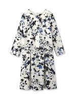 [L]2ピース風花柄ワンピース/アイボリー(104)