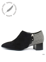 【ストレスフリー】ローヒールアンクルブーティ/GREGE