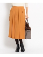 タックフレアスカーチョ/ベージュ系(058)