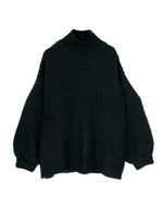 ボリュームルーズニット/アイボリー