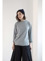 【AZUL by moussy】粗杢天竺フーディプルオーバー/T.GRY