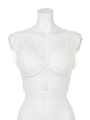 【Auntie Rosa】LACE BUSTIER/BLK