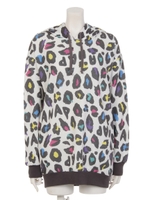 【ANAP】ANAPロゴヒョウ柄フーディ/WH