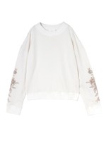 エンブロイダリースウェット/ブラック