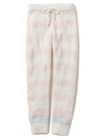 ‘パウダー’トリムボーダーロングパンツ/PNK