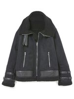 ムートンJK/ブラック