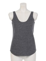 [GREED]DOUBLE FACE Sleeveless/CHARCOAL