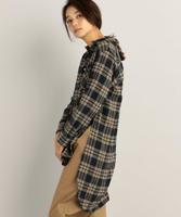 チェックチュニックシャツ