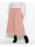 スウェード調スカーチョ/ブラック(019)