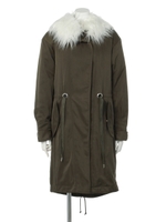 NYLON MODS COAT/KHA