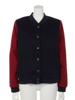 【ANAP】バイカラーブルゾン/NVY