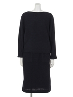 ドルマンカットソーxタイトスカート SET/グレー