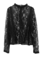 レースブラウス/black