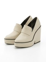 BULKY HEEL LOAFERS/BLK
