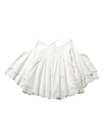 DOUBLE LACE SLEEVE BLOUSE/ネイビー