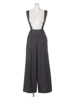 【Omekashi】サス付きワイドパンツ/CHE