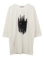 ＤＲＥＳＳＩＮＧ　ＩＳ．．．ペイント　Ｔ−ｓｈｉｒｔ/ブラック