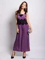 ウエストレースコンビネゾン[DRESS]/パープル
