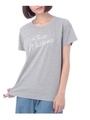 シンプルロゴTシャツ/ホワイト(001)