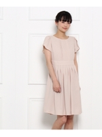 タックジョーゼットワンピース/ベビーピンク(071)