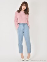 テーパードパンツ/ライトブルー