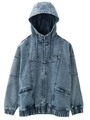 【WEB限定】DENIM BIG BLOUSON/インディゴ