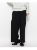 裏起毛ワイドパンツ/ネイビー(093)