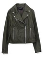 W ZIP ライダース/KHAKI