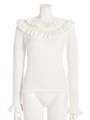 シア-ラッフル HG TOPS/O/WHT