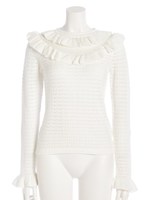 シア-ラッフル HG TOPS/O/WHT