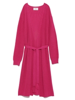 マーセライズコットンガウンカーディガン/IVR