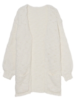 【O】ボリュームニットカーディガン/MIX