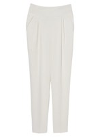 【O】17SSスマートテーパードパンツ/WHITE