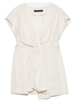 ねじりブラウス/BLK