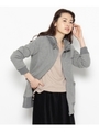 裏毛リブブルゾン/グレー(012)